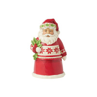 Heartwood Creek Figurine 12cm Santa Holly, 6017047