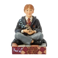 Harry Potter by Jim Shore Figurine 10cm Ron with Scabbers, Whitehill 6016700