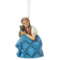 The Wizard of Oz by Jim Shore Hanging Ornament 9cm Dorothy with Toto, 6017570