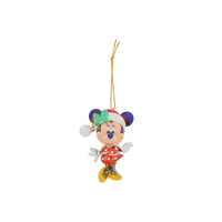 Disney Hanging Ornament 10cm Minnie Mouse Electroplated, Mickey & Friends 6019119