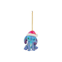Disney Hanging Ornament 9cm Christmas Stitch Electroplated, Lilo & Stitch 6019125