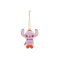 Disney Hanging Ornament 9cm Christmas Angel Electroplated, Lilo & Stitch 6019126