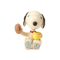 Peanuts By Jim Shore 7.6cm Snoopy Donut & Coffee 6001297