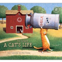 2022 Calendar A Cat's Life by Ned Young, Legacy WCA65180