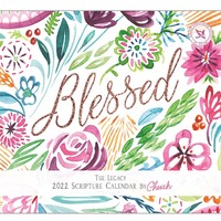 2022 Calendar Blessed with Scripture by Cherish Flieder, Legacy WCA66598