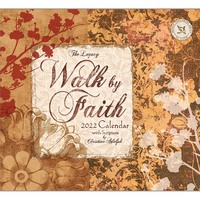 2022 Calendar Walk by Faith with Scripture by Christine Adolf, Legacy WCA66841