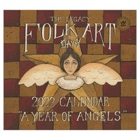 2022 Calendar Folk Art by David Harden, Legacy WCA67717