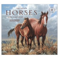 2022 Calendar Horses by Hautman Brothers, Legacy WCA68121