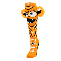 Crazy Skates Novelty Socks One Size Fits Most - Little Monster Orange Socks 