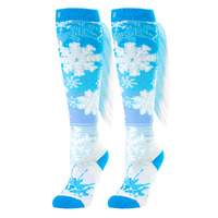 Crazy Skates Novelty Socks One Size Fits Most - Frosted Crazy Socks