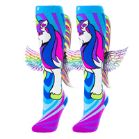 Crazy Skates Novelty Socks One Size Fits Most - Unicorn Crazy Socks