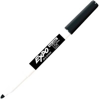Expo Dry Erase Whiteboard Marker Bullet Tip Fine (Box of 12) Black