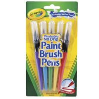 Crayola Paintbrush Pens Pack of 5