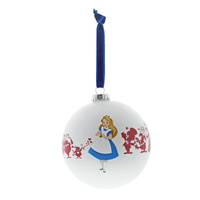 Enchanting Disney Collection Bauble 10cm Alice in Wonderland: We're All Mad Here, Whitehill A29679