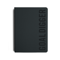 2027 Diary MiGoals Bold Goal Digger B5 Week to View Black, MIG-GDP-27-BOL-B5-BLK