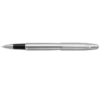 Sheaffer VFM Rollerball Pen Medium Brushed Chrome with Chrome Trim, 125076