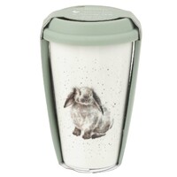 Royal Worcester Wrendale Designs Travel Mug 310mL Rabbit