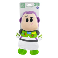 Disney Baby Toy Story Sensory Toy 28cm Buzz Lightyear Blankie with Teether Feet, KP80434