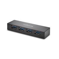Kensington UH4000C USB 3.0 4-Port Hub with Charging, 39122