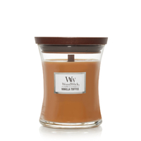 WoodWick Scented Candle Vanilla Toffee Medium 275g WW1666269