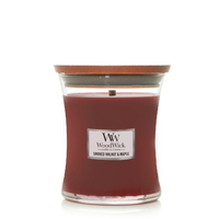 WoodWick Scented Candle Smoked Walnut & Maple Medium 275g WW1694648