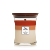WoodWick Scented Candle Pumpkin Gourmand Trilogy Medium 275g WW1720896