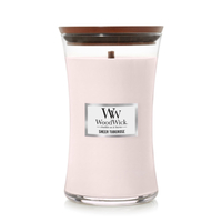 WoodWick Scented Candle Sheer Tuberose Large 609g WW1728753