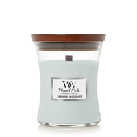 WoodWick Scented Candle Sagewood & Seagrass Medium 275g WW1728613