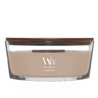 Woodwick Scented Candle Ellipse 453g Patchouli Creme WW2654076