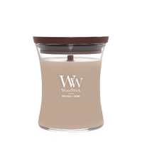 Woodwick Scented Candle Medium 275g Patchouli Creme WW2654074