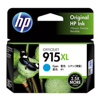 HP 915XL High Yield Cyan Ink Cartridge 3YM19AA Genuine