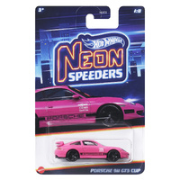 Hot Wheels Neon Speeders Diecast Car 1:64 - Porsche 911 GT3 Cup