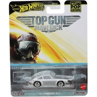 Hot Wheels Premium Pop Culture Diecast Car 1:64 Scale - Top Gun Maverick 71 Porsche 911, JBL62