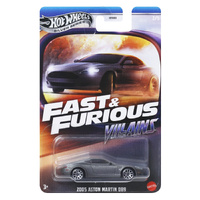 Hot Wheels Silver Series Fast & Furious Villains Diecast Car 1:64 - 2005 Aston Martin DB9