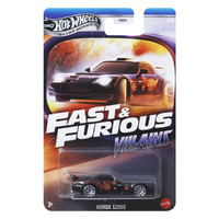 Hot Wheels Silver Series Fast & Furious Villains Diecast Car 1:64 - Honda S2000