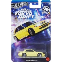 Hot Wheels Silver Series Fast & Furious Tokyo Drift Diecast Car 1:64 Scale - Nissan Silvia S13, JKX09
