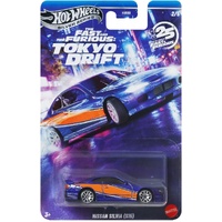 Hot Wheels Silver Series Fast & Furious Tokyo Drift Diecast Car 1:64 Scale - Nissan Silvia S15, JKX06