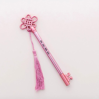 Gel Pen in Chinese Palace Key Design Rose Gold