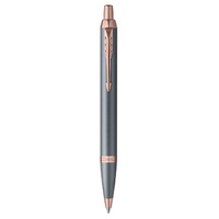 Parker IM Finishing Touch Collection Ballpoint Pen Slate Rose-Toned Trim 2235424
