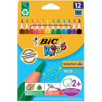 BIC Kids Colouring Pencils - Evolution Triangle 12 Pack