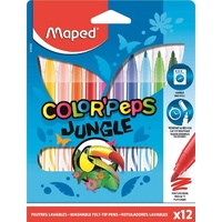 Maped Jungle Color Peps - Pack of 12