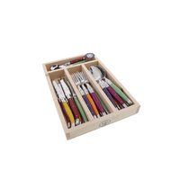 Jean Dubost Maison Cutlery Set 24-Piece Mixed Colours, MAM95120