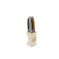 Jean Dubost Maison Steak Knife Set 6-Piece Mixed Colours, MAM516415