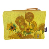 Enesco Arty Collection Pouch 20x15cm Van Gogh Sunflowers, Whitehill 523430