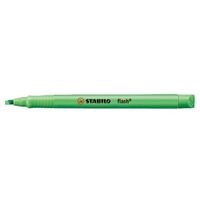 Stabilo Flash Highlighter - Green (555/33) - Box of 10