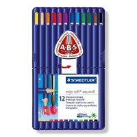 Staedtler Ergo Soft Aquarell Watercolour Pencils 12P 156 SB12