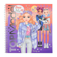 TOP Model Dress Me Up Sticker Book E0412446
