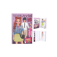 Depesche TOPModel Sticker Book Dress Me Up Rebel Kitty, E0413387