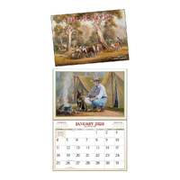 2026 Calendar The Pioneers A4 Horizontal Wall, easy2C 4222