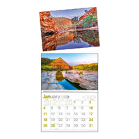 2026 Calendar Reflections of Australia A4 Horizontal Wall, easy2C 4233